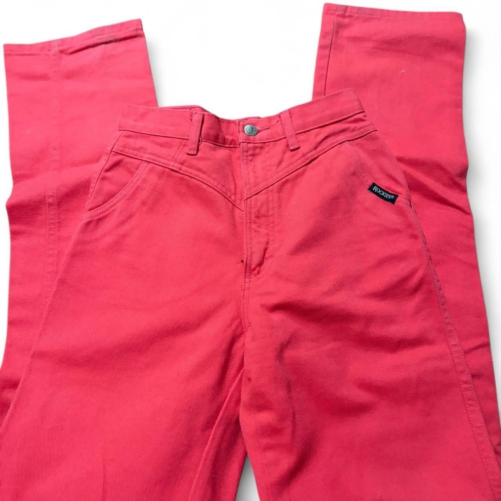 Rockies Women's High Rise Red Jeans